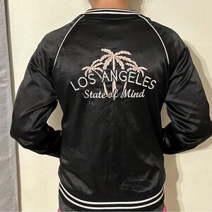 Full tilt satin, Los Angeles, state of mind, jacket, size large
